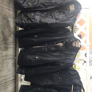Boys leather jackets
